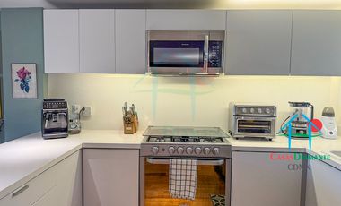 Depto en Roma Norte. 2 niveles, Terraza, 3 Recámaras y Bodega