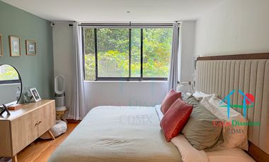 Depto en Roma Norte. 2 niveles, Terraza, 3 Recámaras y Bodega