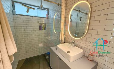 Depto en Roma Norte. 2 niveles, Terraza, 3 Recámaras y Bodega