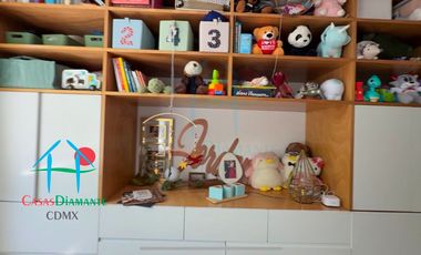 Depto en Roma Norte. 2 niveles, Terraza, 3 Recámaras y Bodega