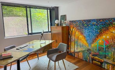 Depto en Roma Norte. 2 niveles, Terraza, 3 Recámaras y Bodega