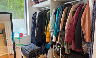 Depto en Roma Norte. 2 niveles, Terraza, 3 Recámaras y Bodega