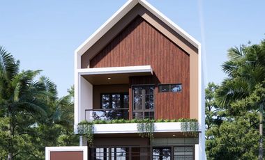Rumah Scandinavian Modern 2 Lantai Lokasi Premium di Jalan Palagan Ngaglik Sleman