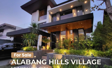 Fully Furnished 6 Bedroom House For Sale Alabang Hills Village Muntinlupa house for sale