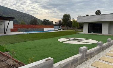 Parcela con casa, Rol propio luz y agua
