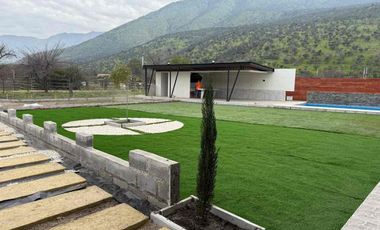 Parcela con casa, Rol propio luz y agua