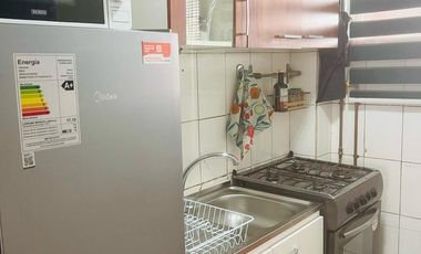 Lindo y bien tenido depto 4to piso, 2D, 1b, logia con conex lavadora