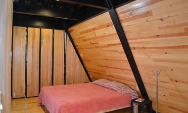 Cabaña tipo Industrial en zona ecológica en Rancho San Francisco en Huasca de Ocampo. Hidalgo.