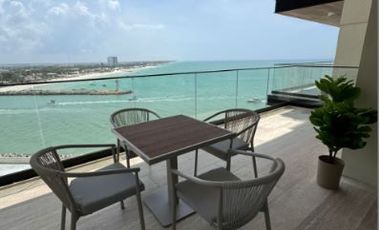 DEPARTAMENTO AMUEBLADO EN RENTA EN LA MEJOR MARINA DE LA COSTA YUCATECA