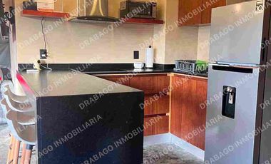 Loft en venta amueblado y equipado en región 15 con alberca