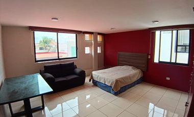 HABITACIONES AMUEBLADAS DENTRO DE FRACCIONAMIENTO ENFRENTE DE BUAP CU