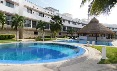 Departamento en renta amueblado Kaan Town Houses, Cancún Q. Roo