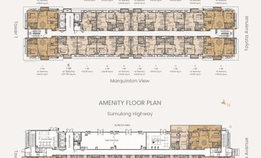 2 Bedroom Foe Sale in Simulong Highway Marikina City | Siena Towers