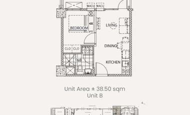 2 Bedroom Foe Sale in Simulong Highway Marikina City | Siena Towers