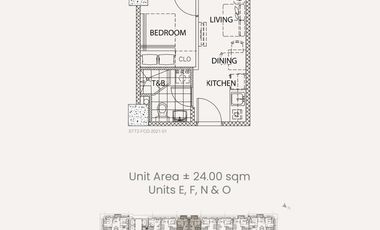 2 Bedroom Foe Sale in Simulong Highway Marikina City | Siena Towers