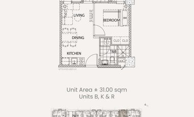 2 Bedroom Foe Sale in Simulong Highway Marikina City | Siena Towers