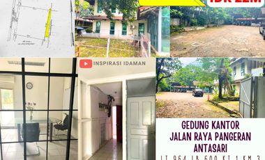 Gedung kantor Jalan Raya Pangeran Antasari jual cepat