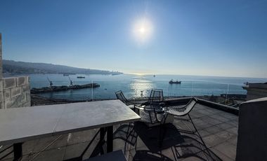 Departamento con azotea privada, Valparaiso