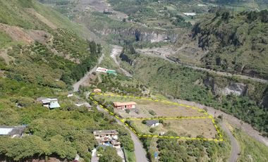 Venta de terreno en Patate sector Puñapí