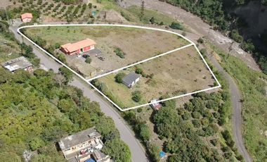 Venta de terreno en Patate sector Puñapí