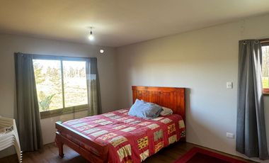 2,3 hectáreas Casa Nueva Parcela con Estero Todo Asfaltado.