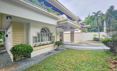 Newly Renovated House 4 Bedrooms  For Rent Ayala Alabang Muntinlupa