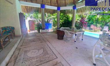 C101 En Venta casa 3 recamaras Alberca amplia Terreza en Ixtapa