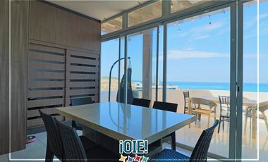 En Venta: Departamento Esquinero con Vista Al Mar en Manta