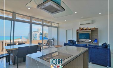 En Venta: Departamento Esquinero con Vista Al Mar en Manta