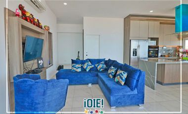 En Venta: Departamento Esquinero con Vista Al Mar en Manta
