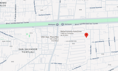 BUSCAS UN PATRIMONIO PARA HABITAR Y/O INVERTIR EN LA ASUNCIÓN METEPEC?