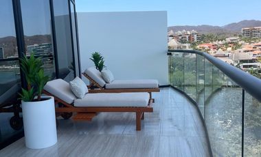 Penthouse con vista al mar en Tizate