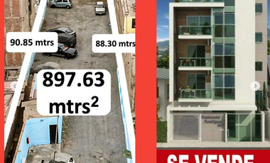 VENDO TERRENO A UNA CUADRA DE LA PLAZA DE SURCO