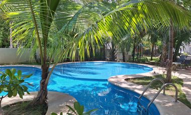 Casa en renta en Olivos 1 Playa del Carmen 2 niveles amueblada