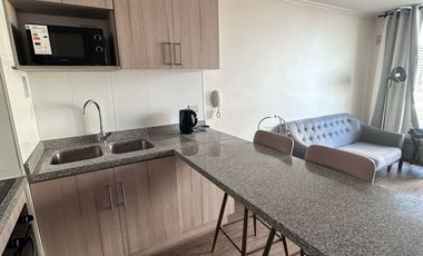 Arriendo departamento amoblado, en palmas del sur dos