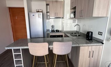 Arriendo departamento amoblado, en palmas del sur dos