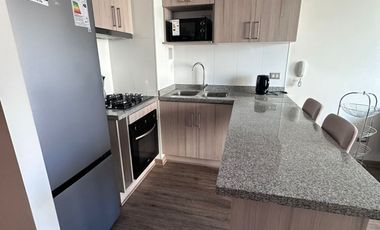Arriendo departamento amoblado, en palmas del sur dos