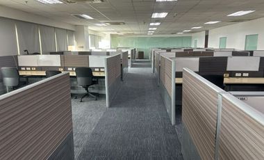 Ready to Move- In Affordable Whole Floor Office Space for Lease in Mandaluyong with BPO Set- Up