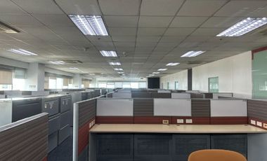 Ready to Move- In Affordable Whole Floor Office Space for Lease in Mandaluyong with BPO Set- Up
