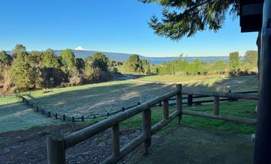 Casa En Parcela Con Vista A Los Volcanes Y Lago Rupanco