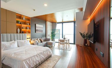 For Rent: Studio with Balcony and Seaview at The Reef Mactan