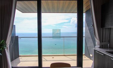 For Rent: Studio with Balcony and Seaview at The Reef Mactan