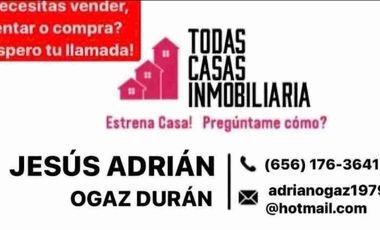 Venta de hermosa residencia en ciudad Juarez en fraccionamiento la paloma