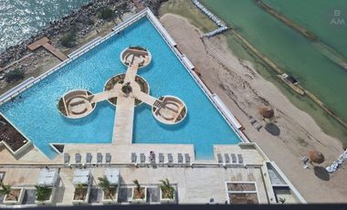 FURNISHED APARTMENT FOR RENT IN THE BEST MARINA ON THE YUCATAN COAST