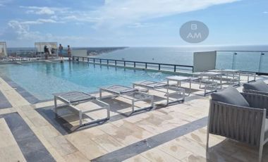 FURNISHED APARTMENT FOR RENT IN THE BEST MARINA ON THE YUCATAN COAST