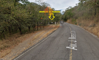 Rancho para recreación y descanso en El Mixcuate, Minatitlán, Colima.