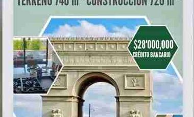 Vente de hermosa casa a lado de casa por Campos  Eliseos