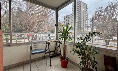 Se Vende Moderno Departamento 3d+2b+estac+bod. Ñuñoa, Metro Villa Frei