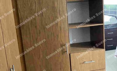 DEPARTAMENTO AMUEBLADO POR LA ANAHUAC, EN ARCO SUR, 3 RECAMARAS