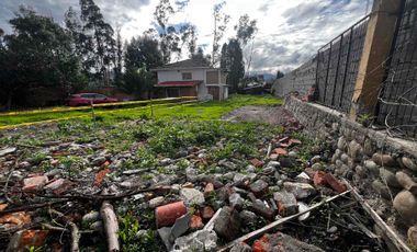 hermoso terreno en venta en chaullabamba cerca de machangara  ideal para constructores